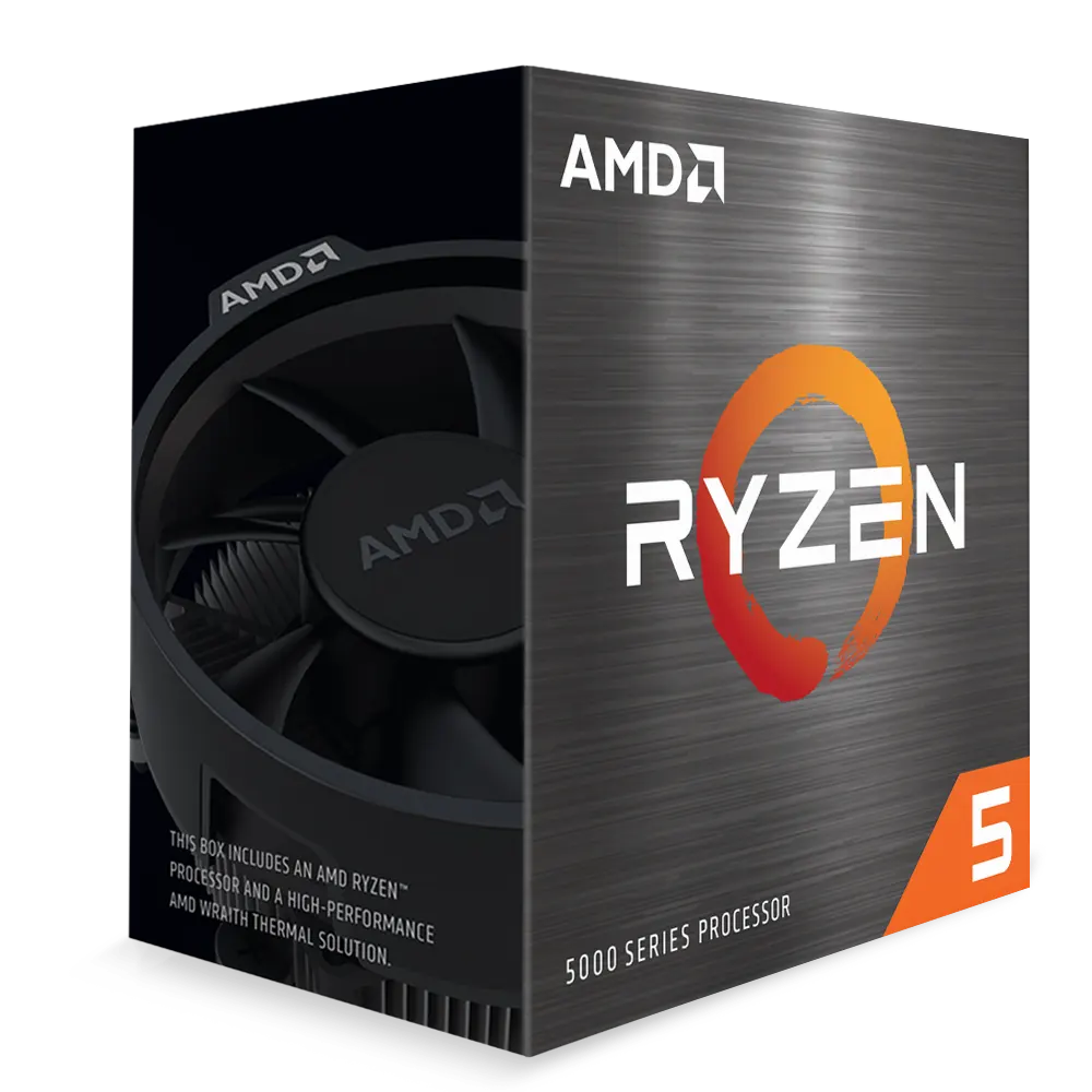 Procesador AMD Ryzen 5 5600X 4.6GHz 32MB Zen3 AM4 c/ Cooler